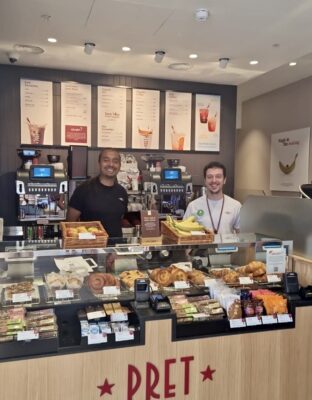 Pret has officially landed at Lion Walk Shopping Centre in Colchester