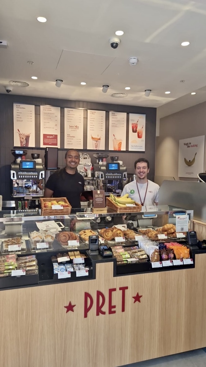 Pret has officially landed at Lion Walk Shopping Centre in Colchester